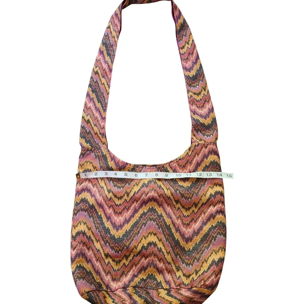 Treska‎ Hobo Bag Pink/orange/purple Glittery